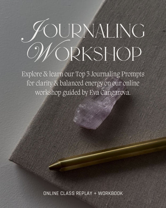 Online Workshop: Top 3 Journaling Prompts