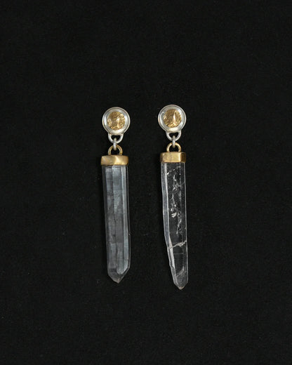 Lava Earrings by Zeme Studio